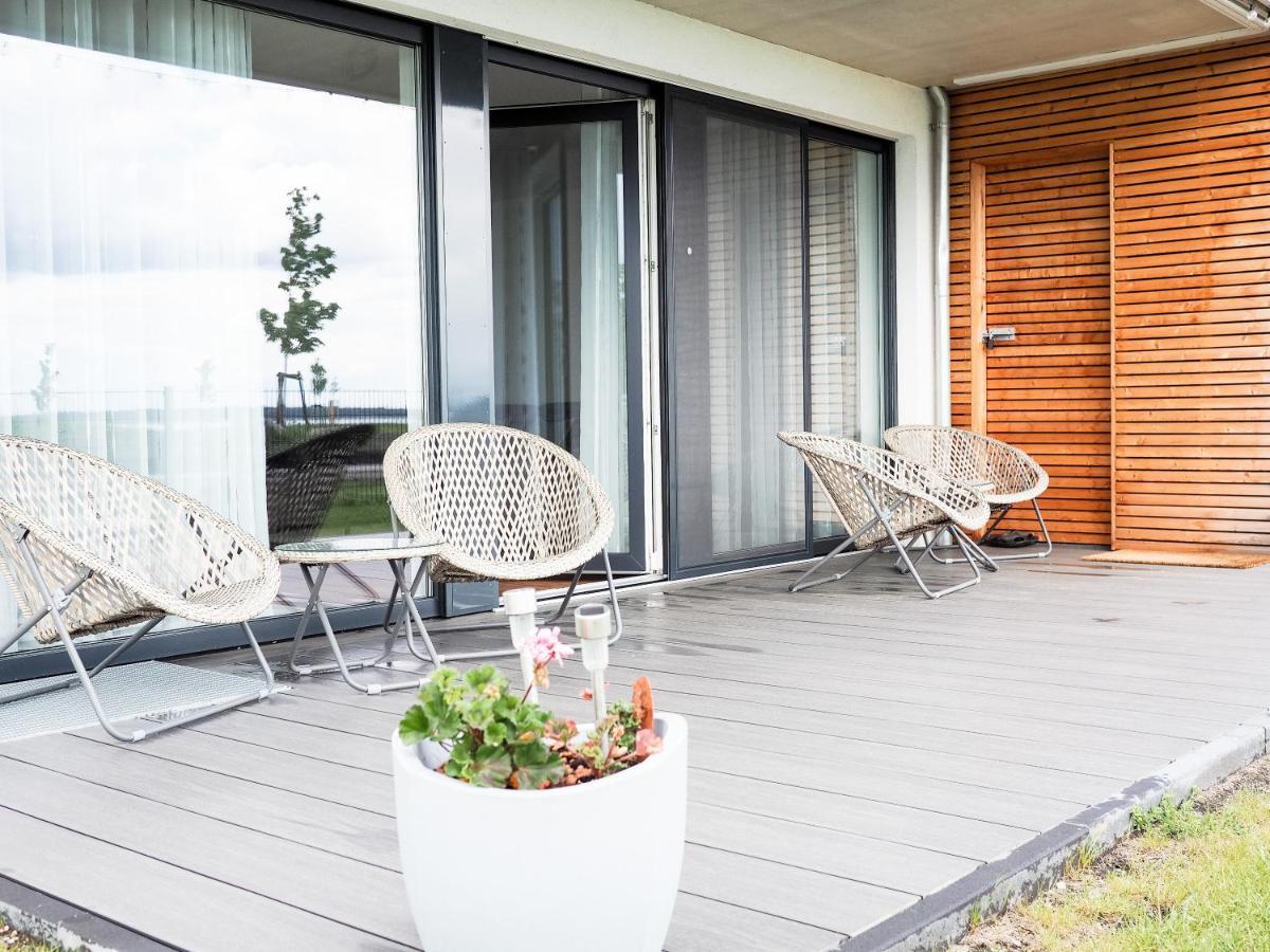 Moderne Ferienwohnung Mit Seeblick & Terrasse 96Qm グロースレッシェン エクステリア 写真